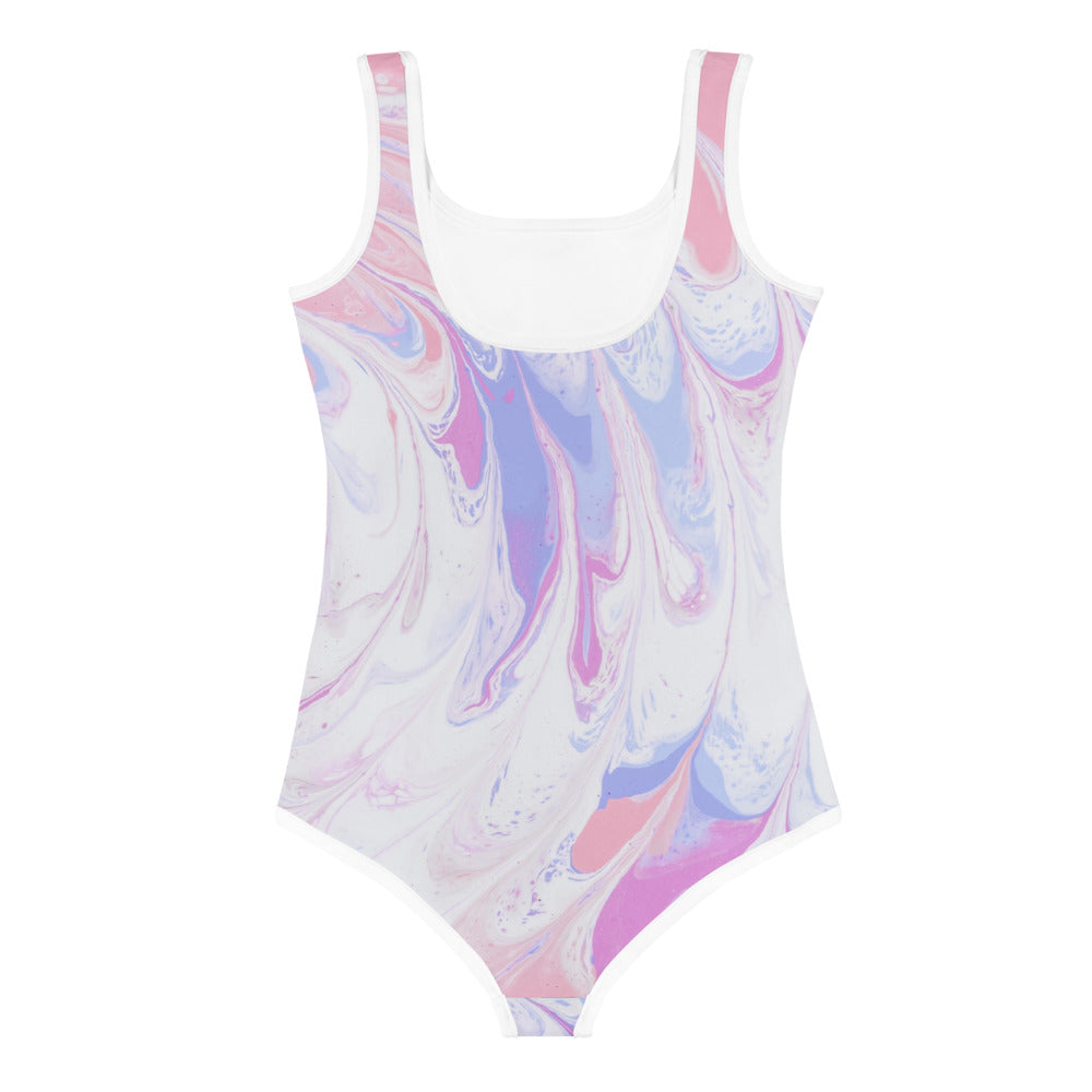 Fluid Colors Flair Girl's Swimsuit - FLAKOUT