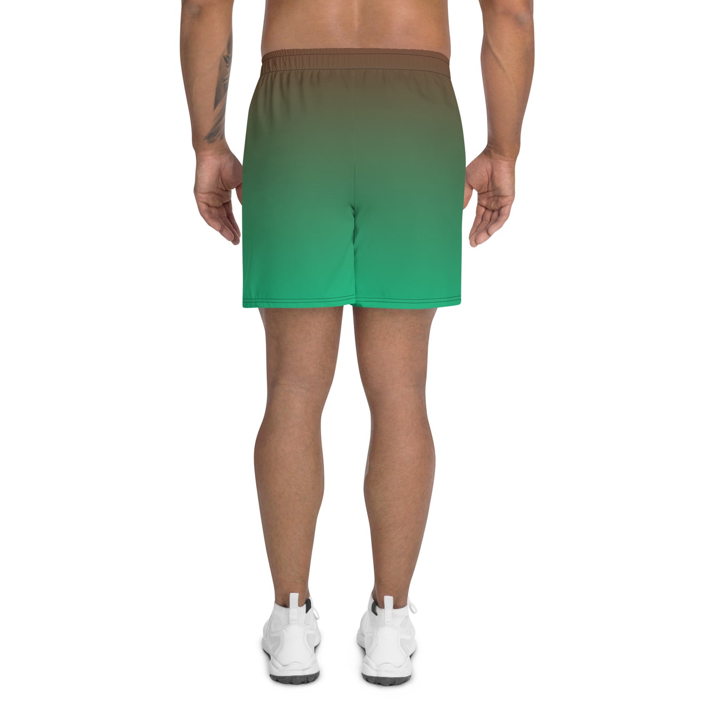 FLAKOUT Sport Lively Leaf Men's Recycled Athletic Shorts - FLAKOUT