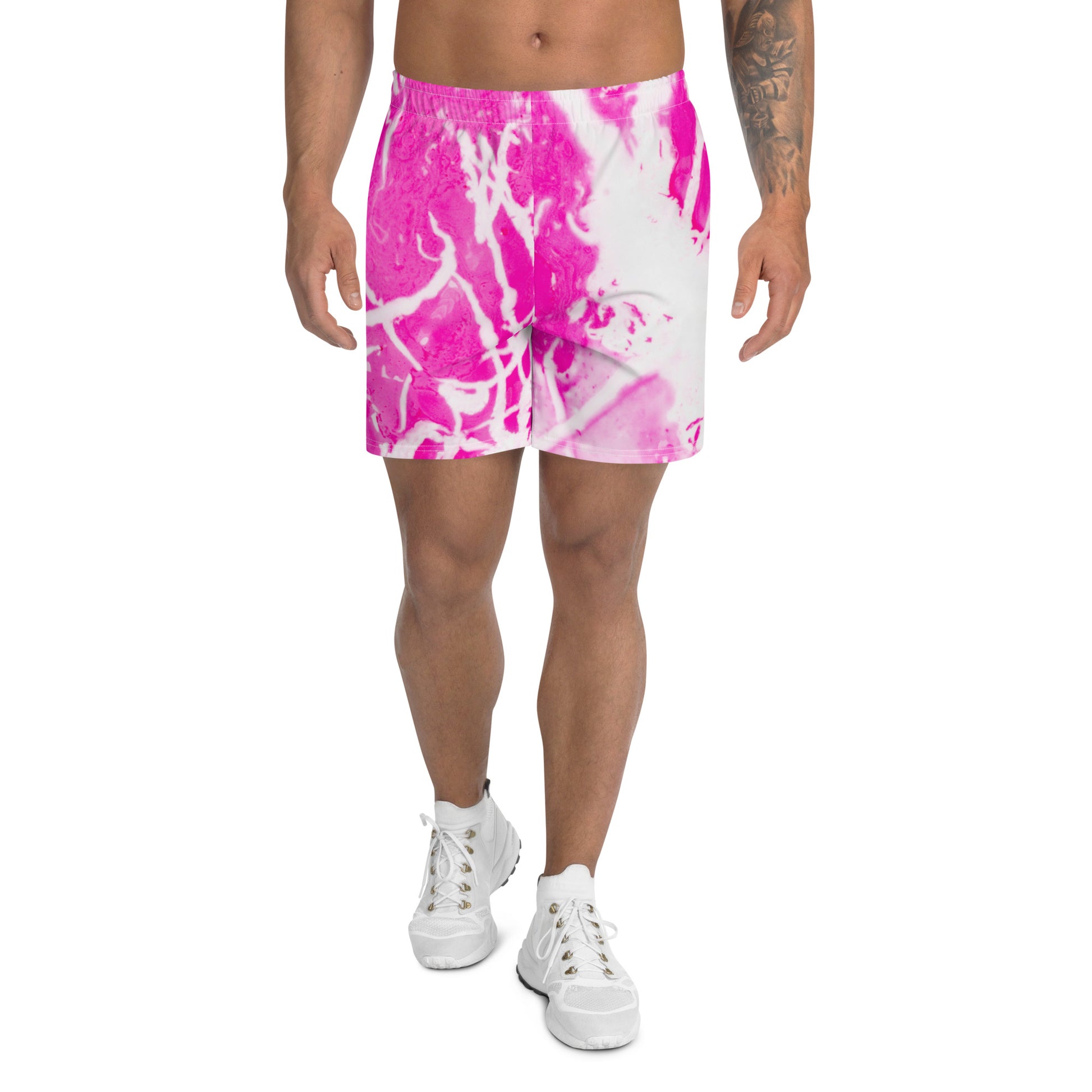 Velvet Aura Men's Swim - Athletic Shorts - FLAKOUT