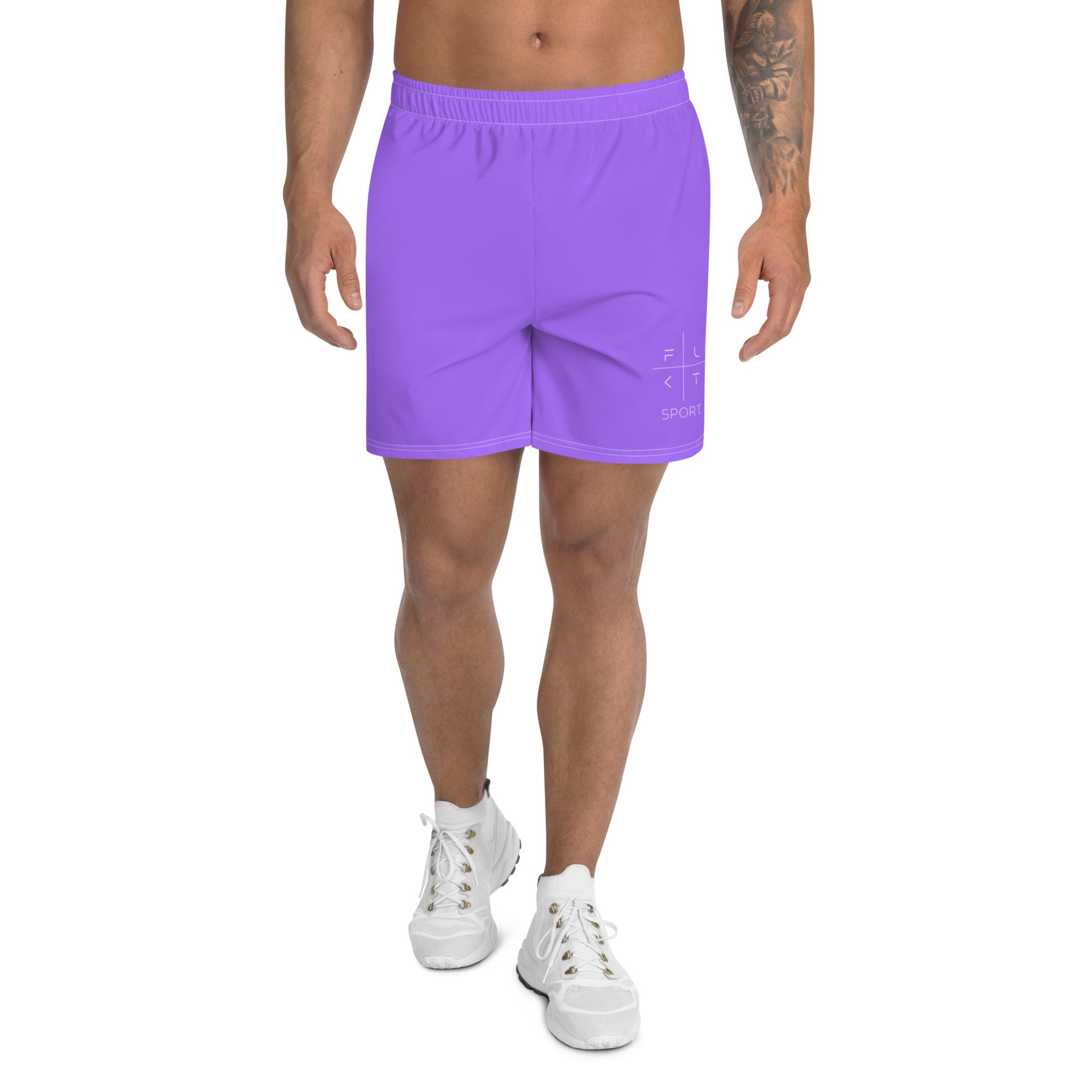 FLAKOUT Sport Mystic Lavender Men's Recycled Athletic Shorts - FLAKOUT