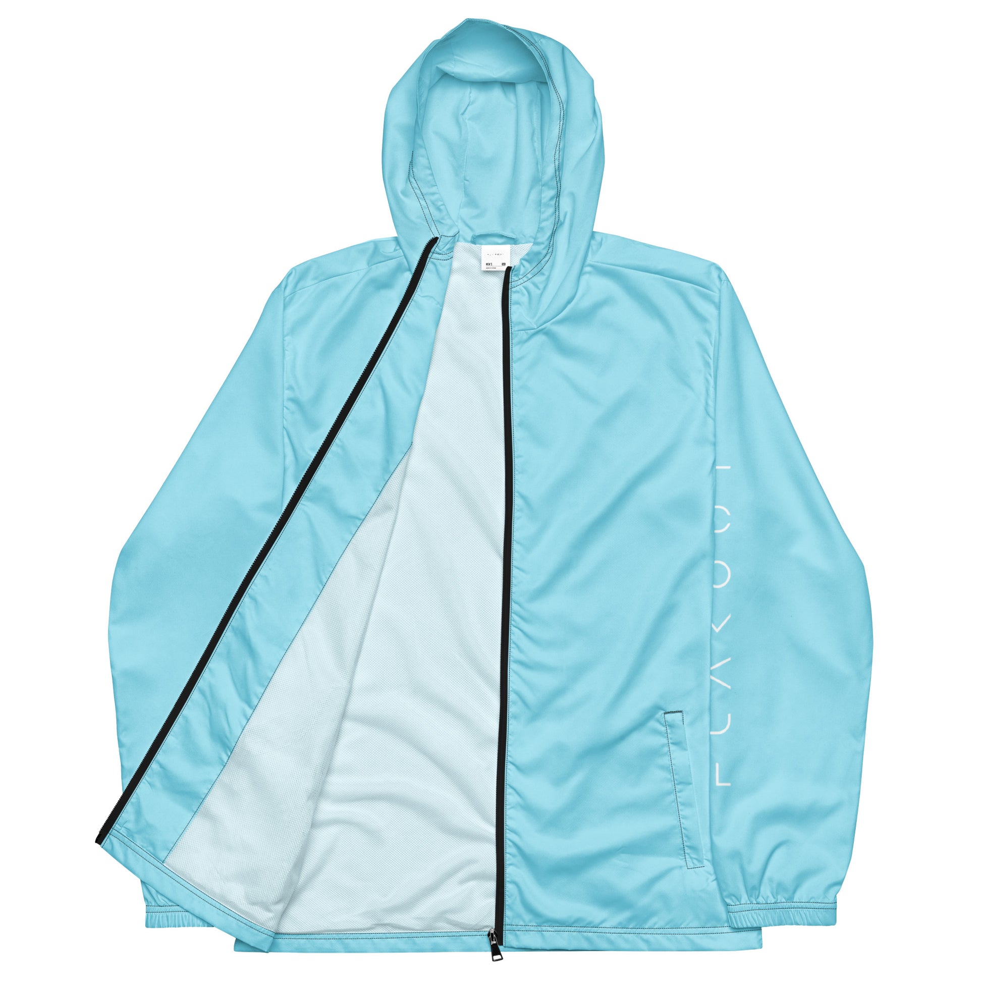 Blizzard Blue Waterproof Windbreaker - FLAKOUT