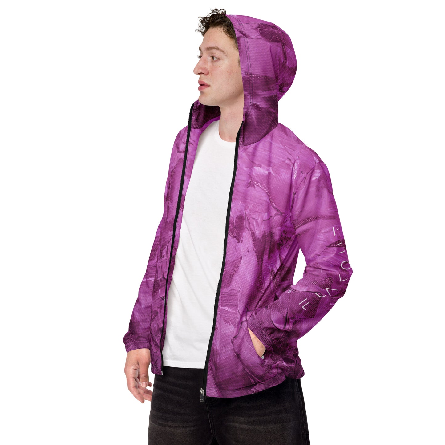 Ebonized Mulberry Waterproof Windbreaker - FLAKOUT