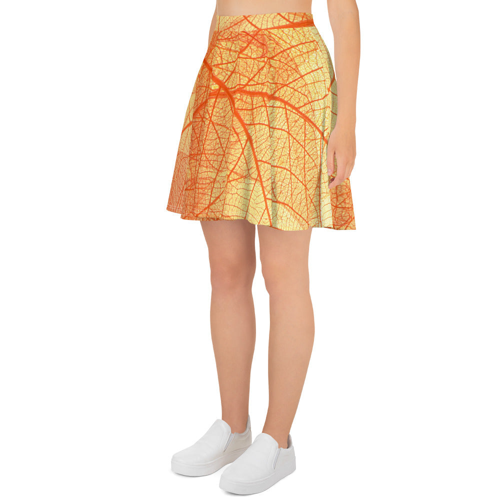 Vermilion Wisps Women's Skater Skirt - FLAKOUT