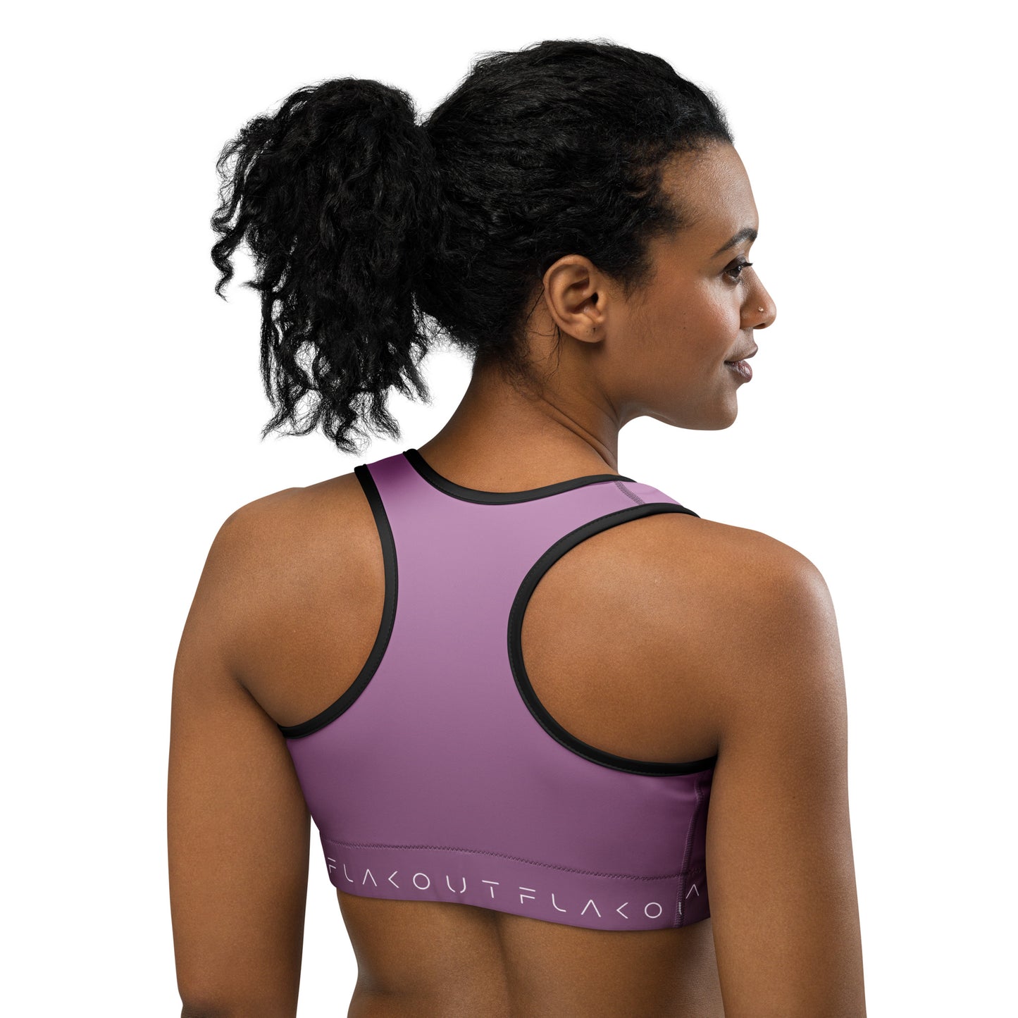 Violet Ecstasy Women's Sports Performance Bra - FLAKOUT