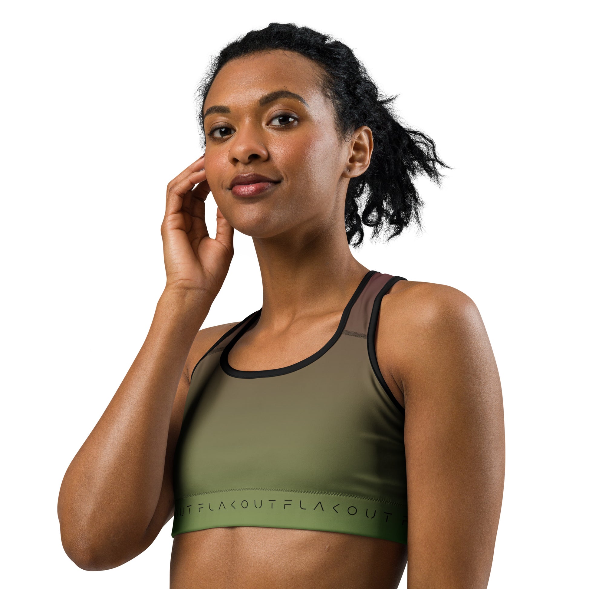 Rich Earth Women's Sports Performance Bra - FLAKOUT