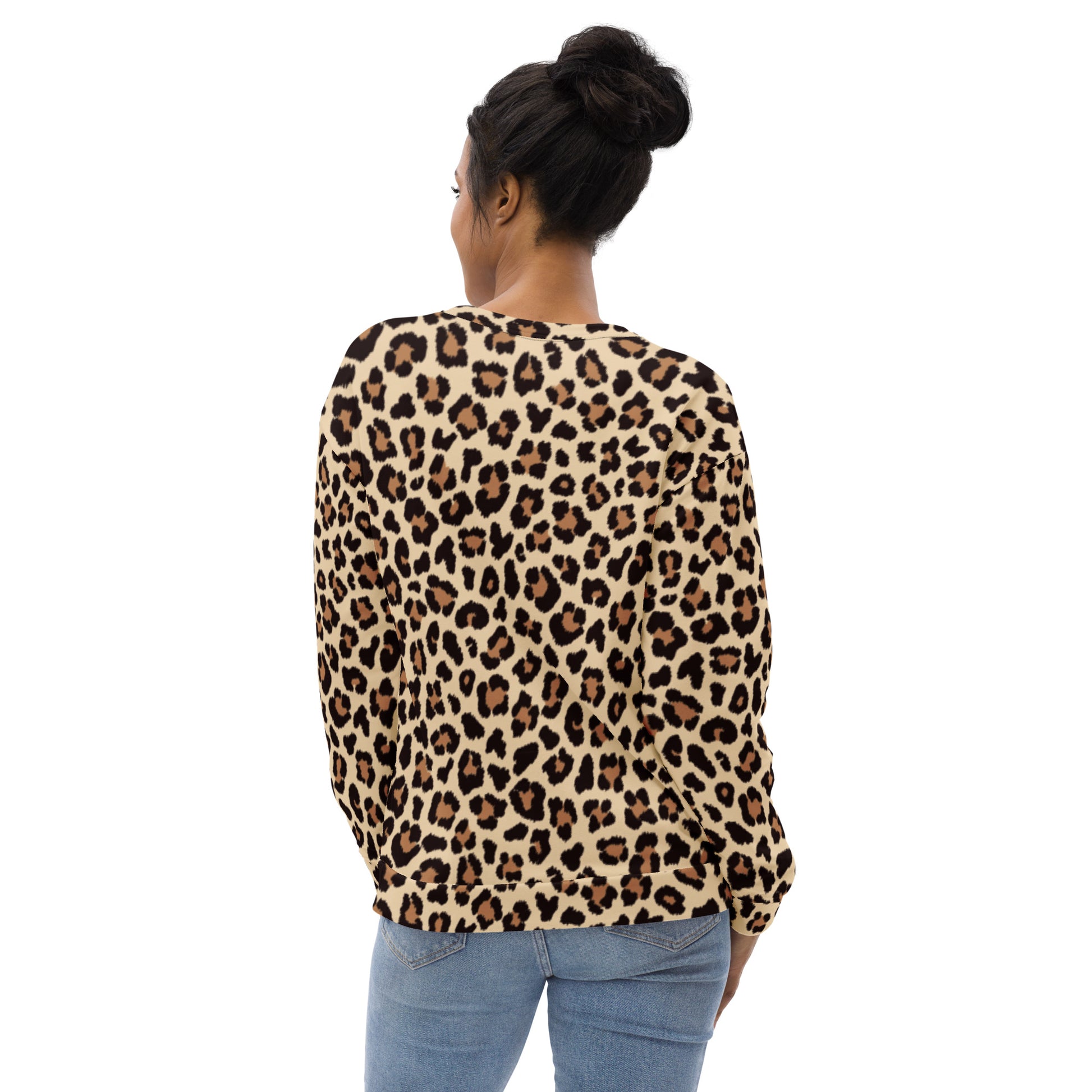 Leopar Chic Feline Women's Sweatshirt - FLAKOUT