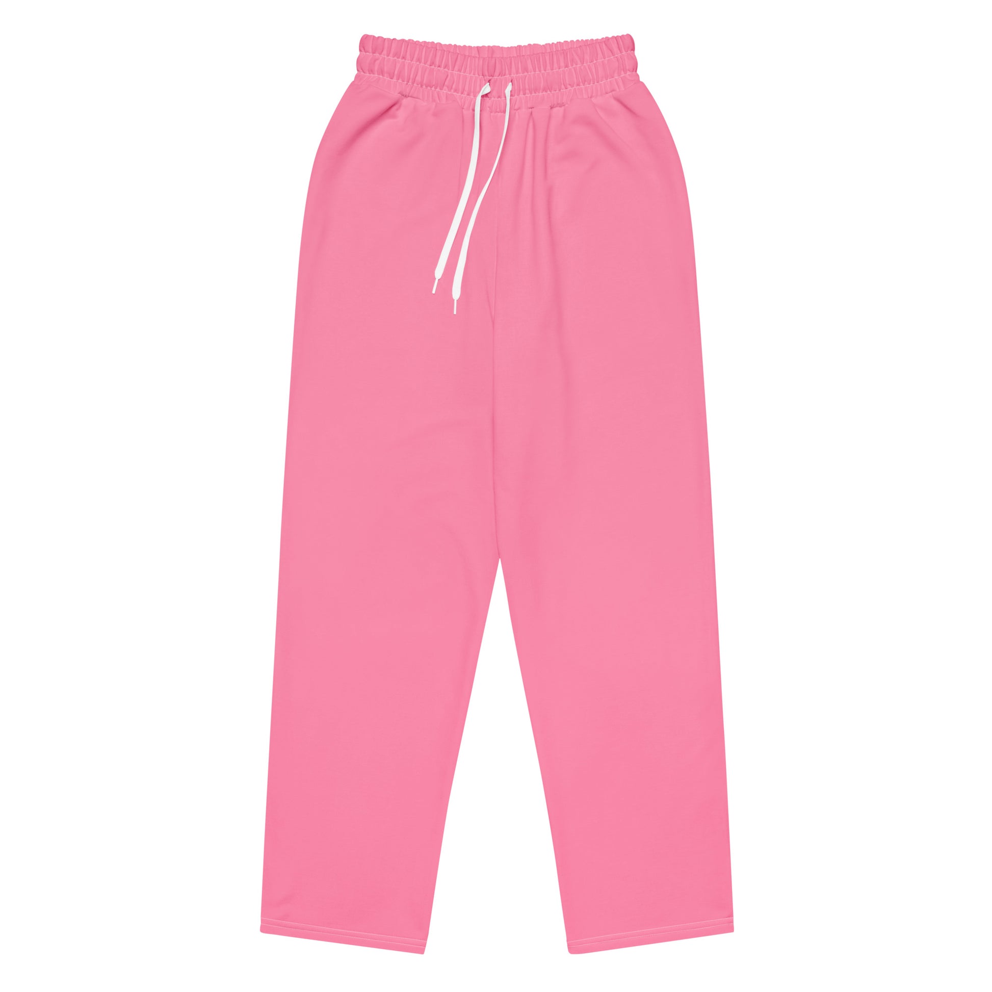 Women's Wide-leg Recycled Joggers - Pink - FLAKOUT