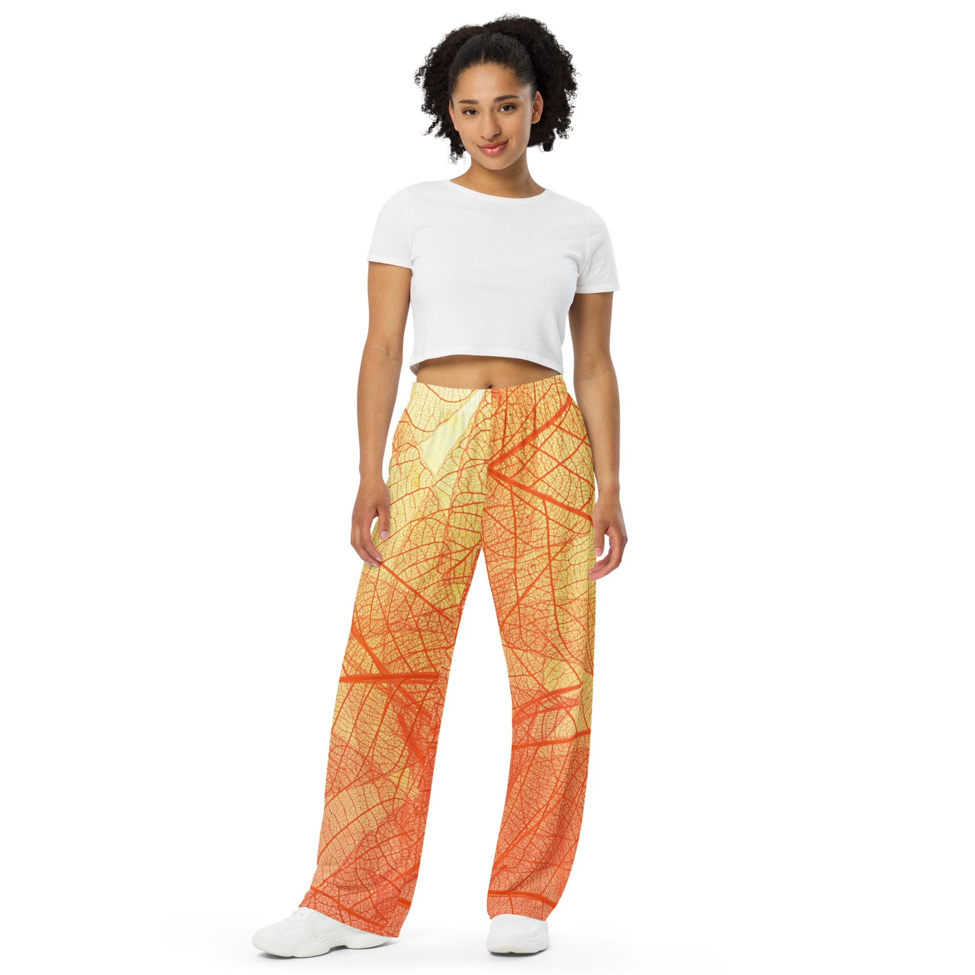 Vermilion Wisps Women's Wide-leg Pants - FLAKOUT