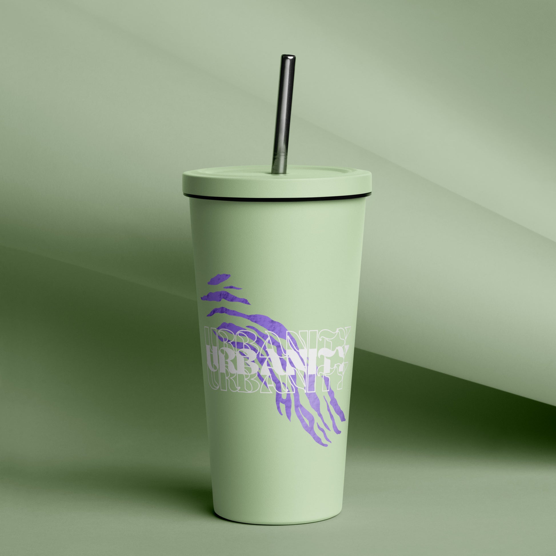 Streetwise Urbanity Insulated Tumbler With A Straw - FLAKOUT