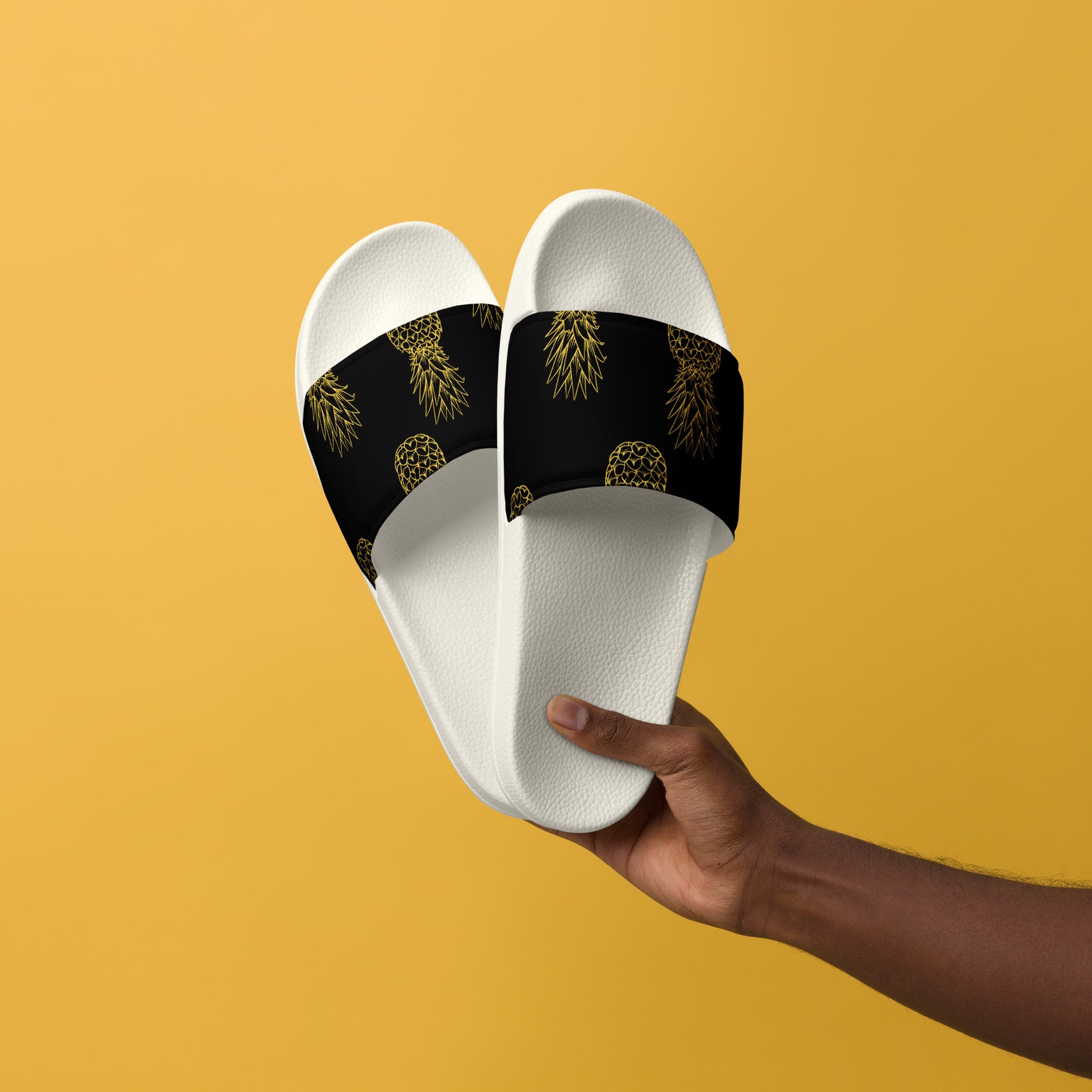 Pineapple Bliss Men’s Slides - FLAKOUT