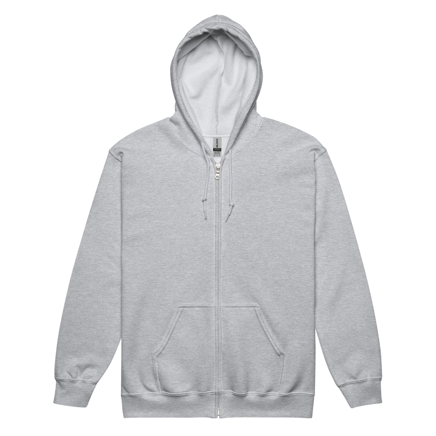 Sweet Talker Kiss Me Heavy Harmony Fusion Zip Hoodie - Sport Grey - FLAKOUT