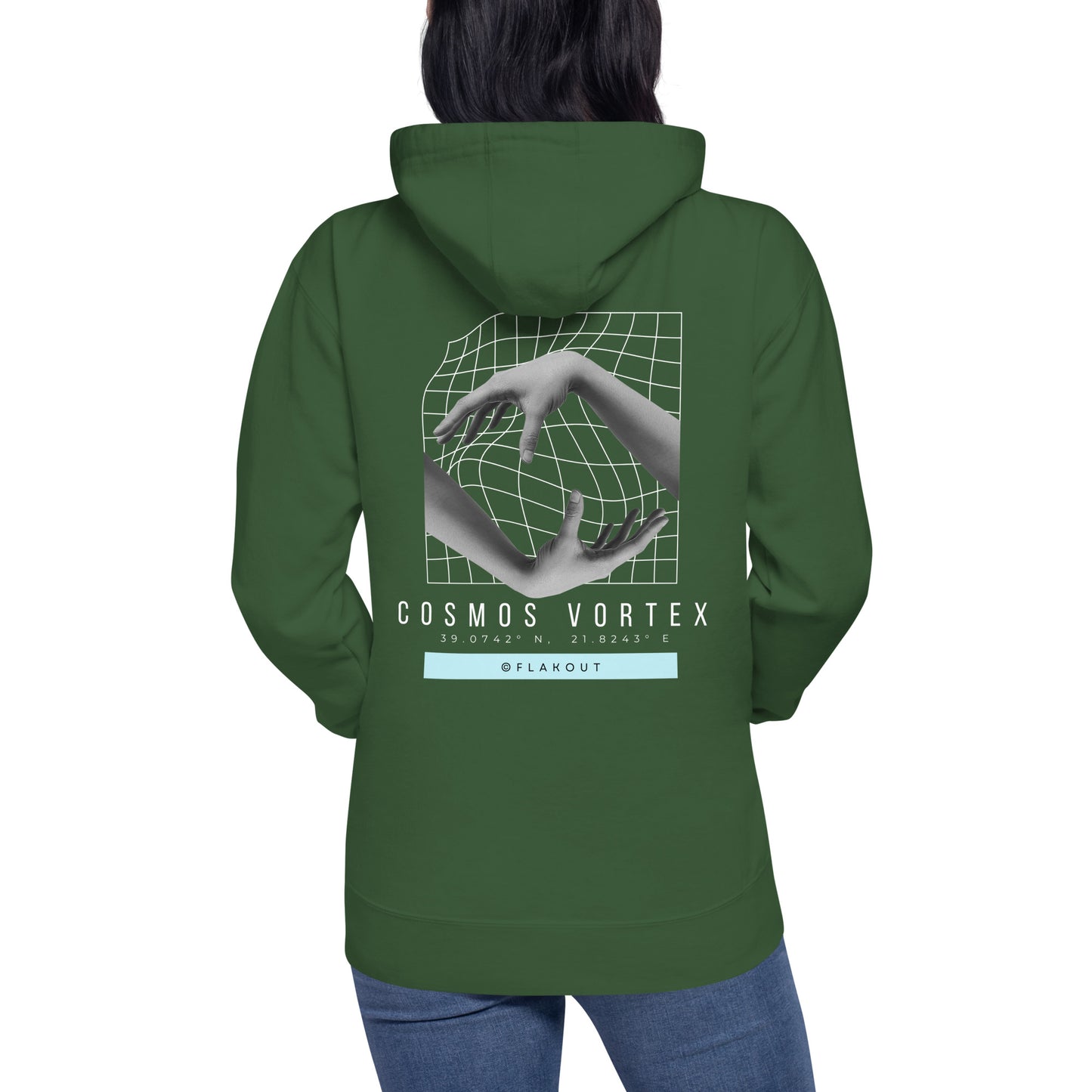 Cosmos Vortex Unisex Hoodie - FLAKOUT