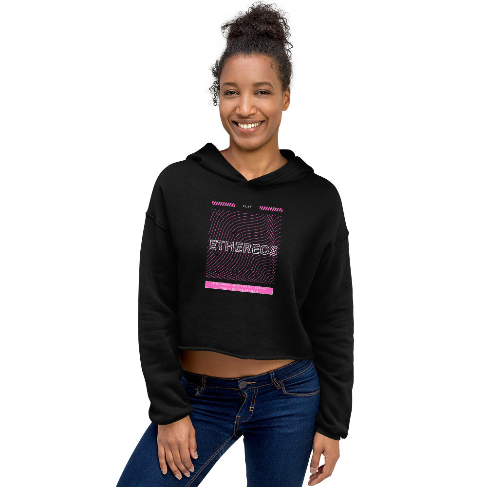 Ethereos Women's Crop Hoodie - FLAKOUT