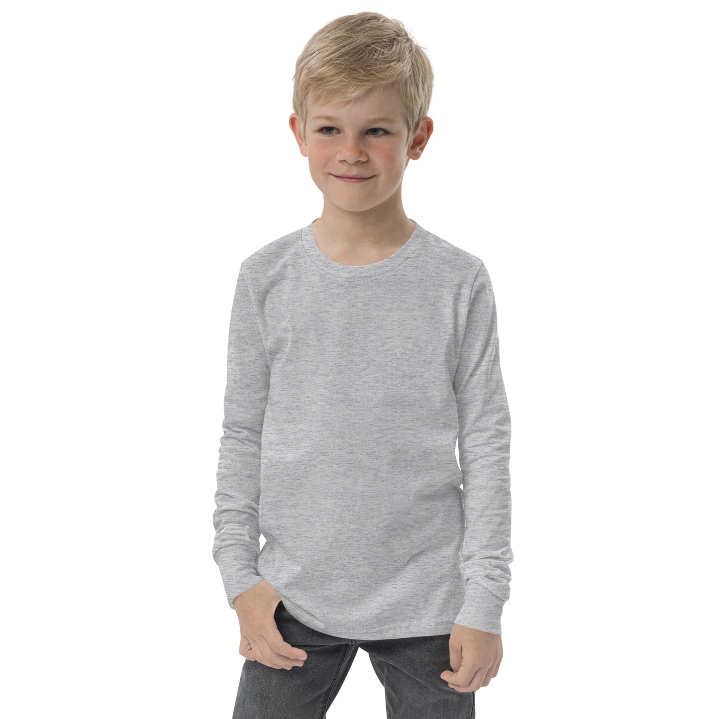 Halo Up, Smile On Unisex Kid's Long Sleeve Tee - FLAKOUT