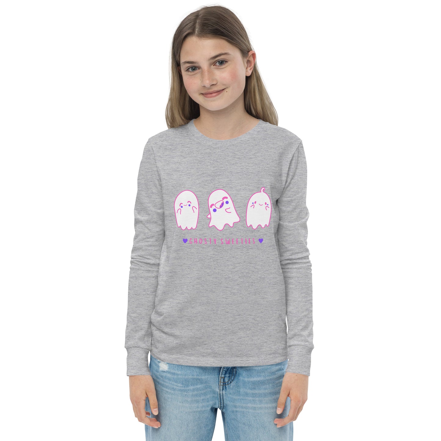 Ghosty Sweeties Girl's Long Sleeve Tee - FLAKOUT